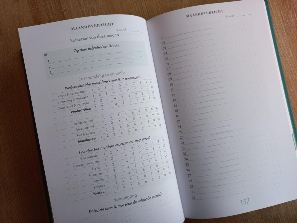 het 6 minuten succes journal